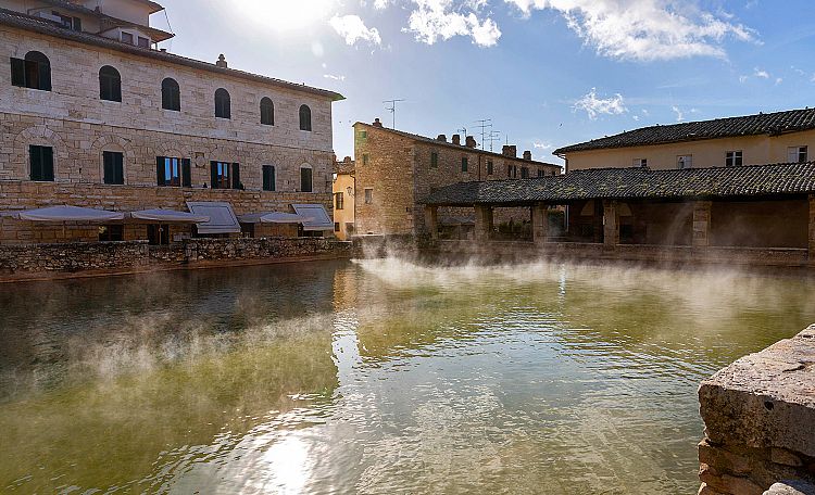 Thermes de Santa Caterina à Bagno Vignoni