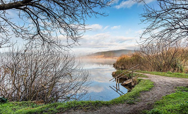 Der See Lago dell'Accesa ☀️ Massa Marittima