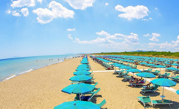 La plage de Marina di Grosseto ☀️